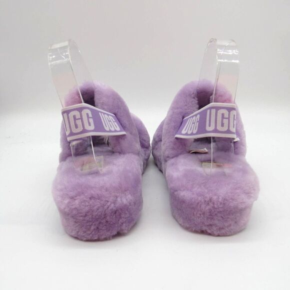 UGG WOMEN'S OH YEAH SLIDE SLIPPER IN LILAC BLOOM - Picture 5 of 9